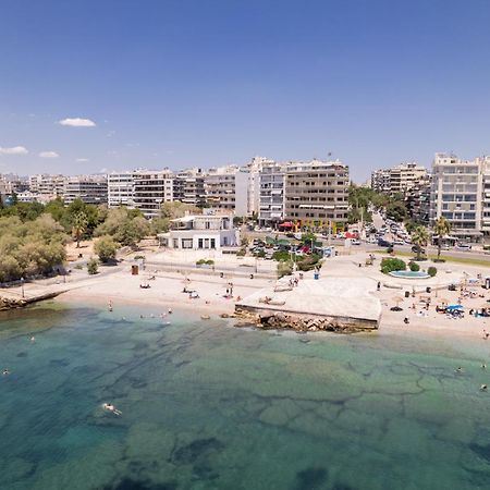 Luxury Seaside Apartment Next To Starbucks Opossite The Beach Park Of Flisvos Atény Exteriér fotografie