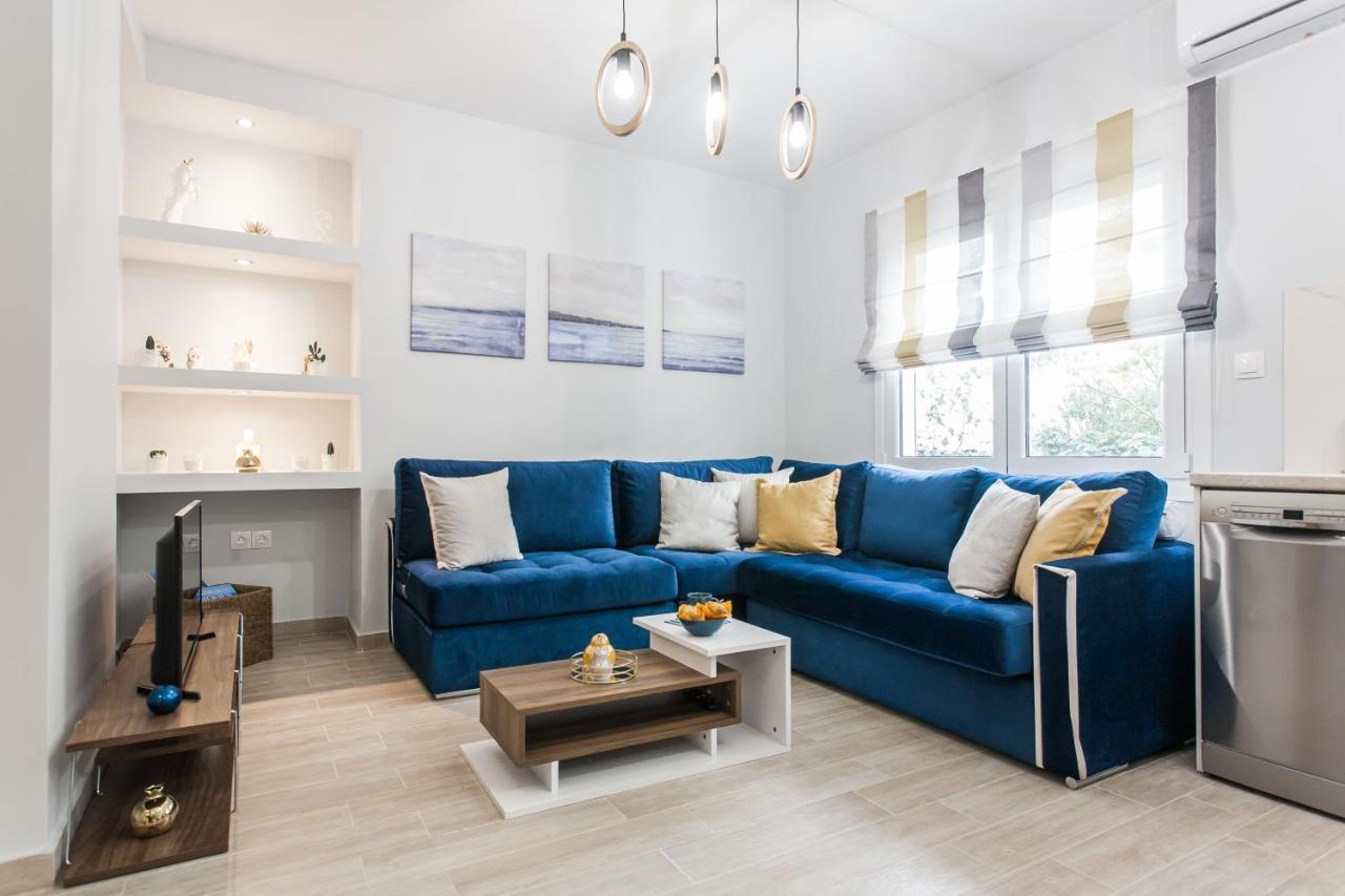 Luxury Seaside Apartment Next To Starbucks Opossite The Beach Park Of Flisvos Atény Exteriér fotografie